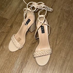VICI strappy wrap-around heel